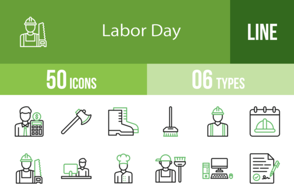 50 Labor Day Green Black Icons: A Stitcher’s Review