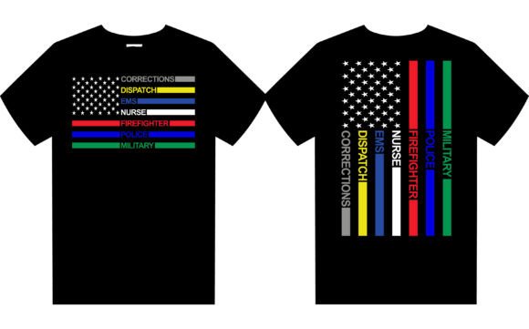 America s Heroes Flag T-Shirt Design Review