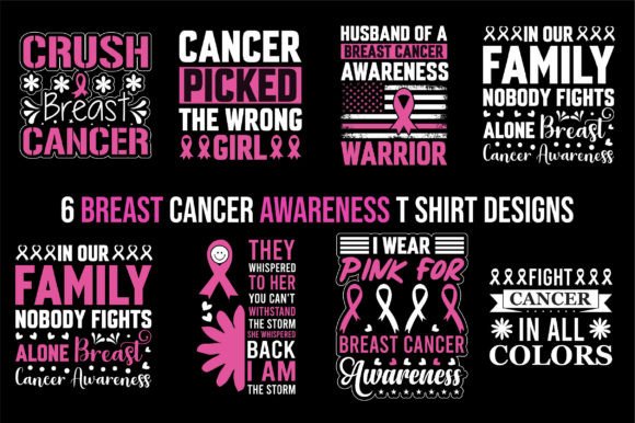 Breast Cancer Awareness T Shirt Bundle