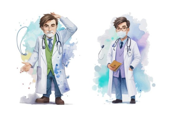 Doctor Day Watercolor Cartoon: A Designer’s Review