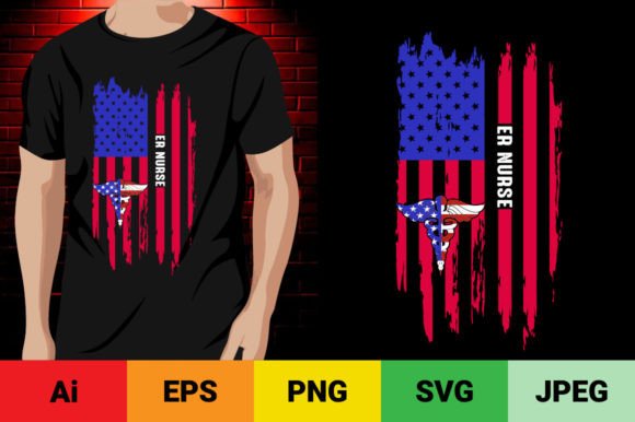 Er Nurse 4th July T-shirt Design Review