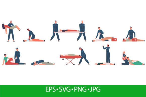 First Aid Procedures for Emergency Paramedi Embroidery