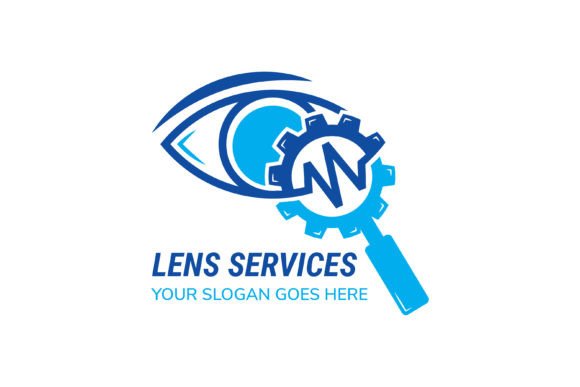 Lens Services Logo: Embroidery Design Review