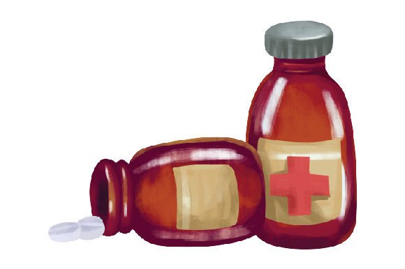 Medicine Pill Bottle Watercolor: A Designer’s Review