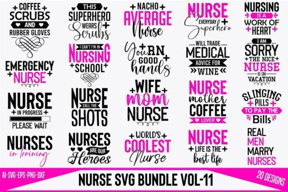 Nurse SVG Bundle Vol-11: A Designer's Real-Stitch Review