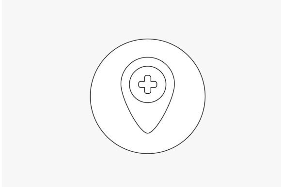Outline Nurse Medical Simple 8: An Embroidery Designer's Take