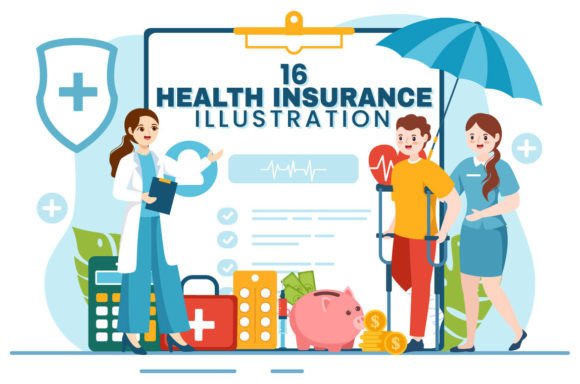 Stitching 16 Health Insurance Illustration: A Designer’s Review
